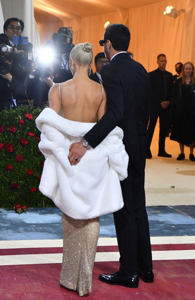 BTS at the Met Gala. Picture: AFP