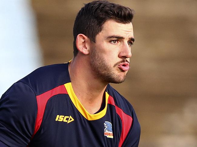 Crows training at Football Park. Taylor Walker. Picture Sarah Reed