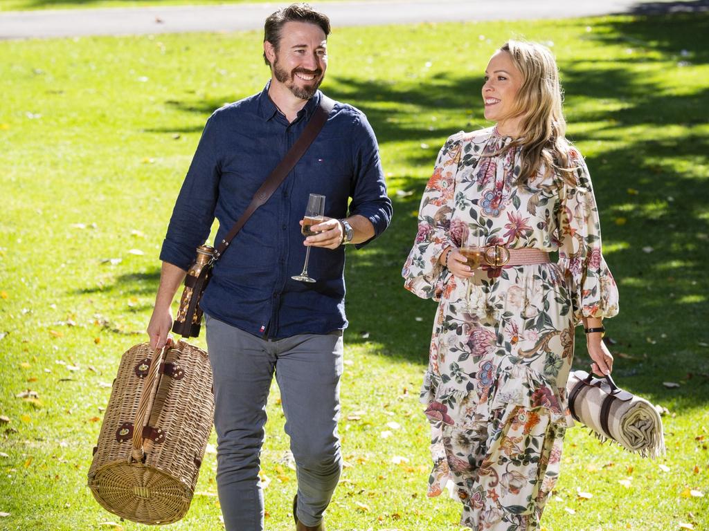 Small business owners Ben Johnson and Petria Cumner in Queens Park are excited for Autumn Feast, a new event organised by Chamber of Commerce. Picture: Kevin Farmer