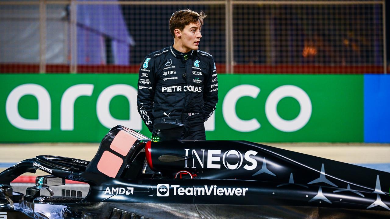 George Russell’s time at Mercedes hasn’t been as easy as he thought it would be. (Photo by Clive Mason/Getty Images)