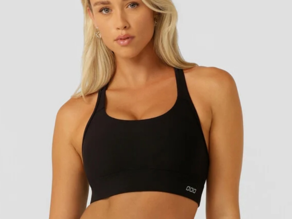 The Lorna Jane Maximum Support Sports Bra provides - you guessed it - maximum support for running. Image: Lorna Jane