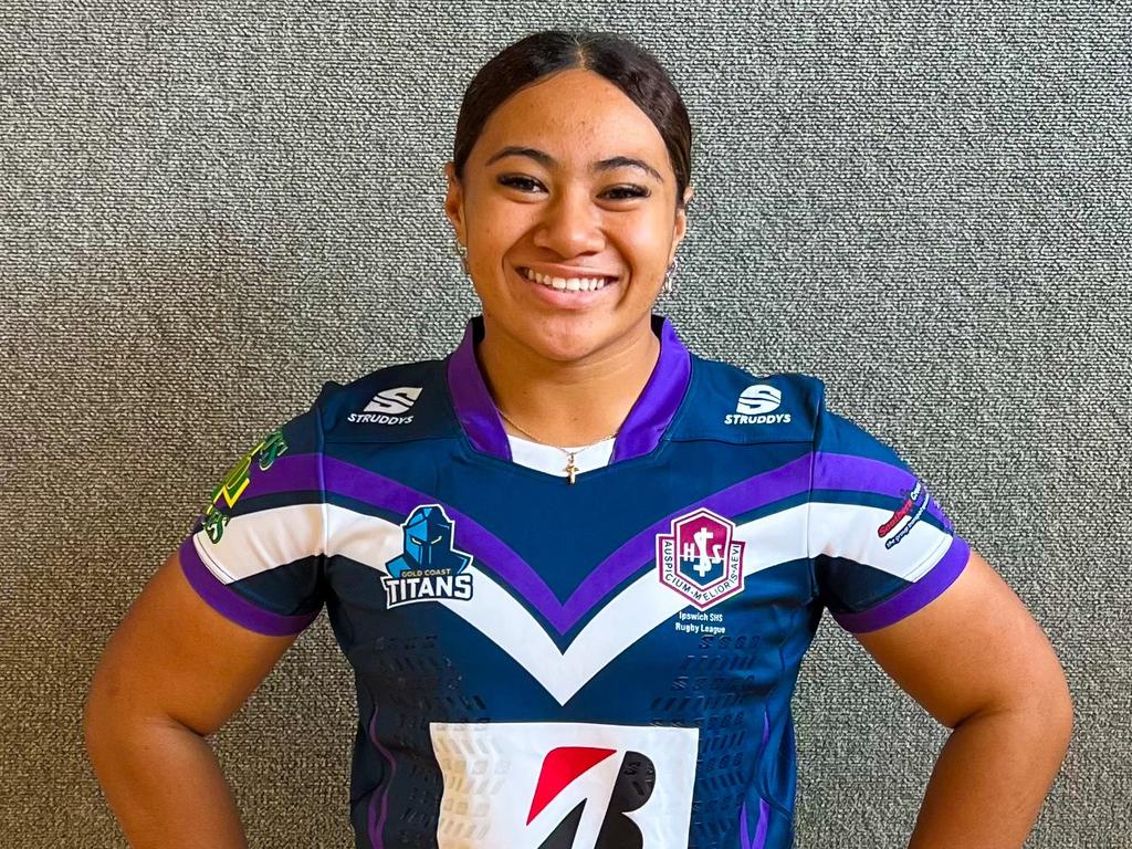Ipswich SHS captain Shalom Sauaso.