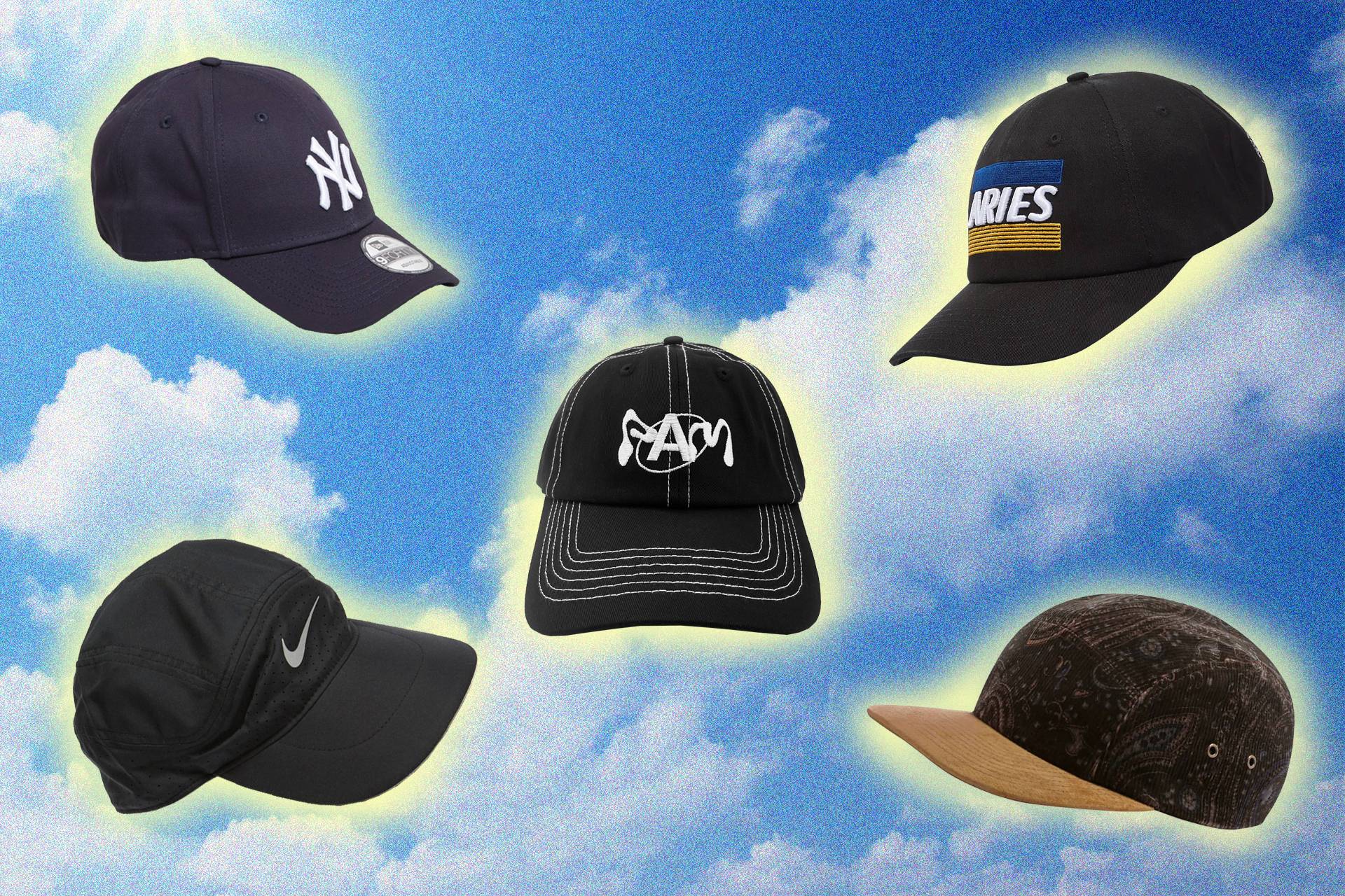 All shop brand caps