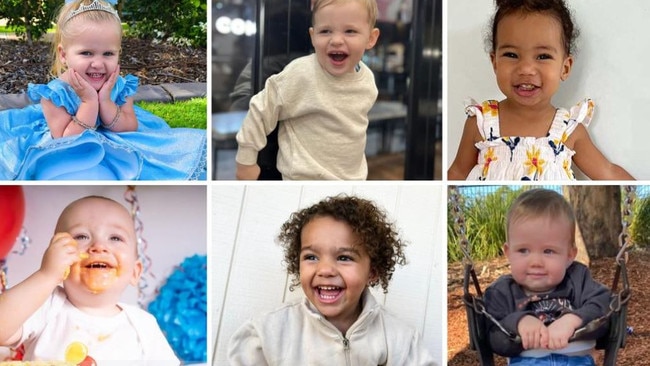 Ipswich Queensland Times cutest toddler collage. Pictures: Supplied