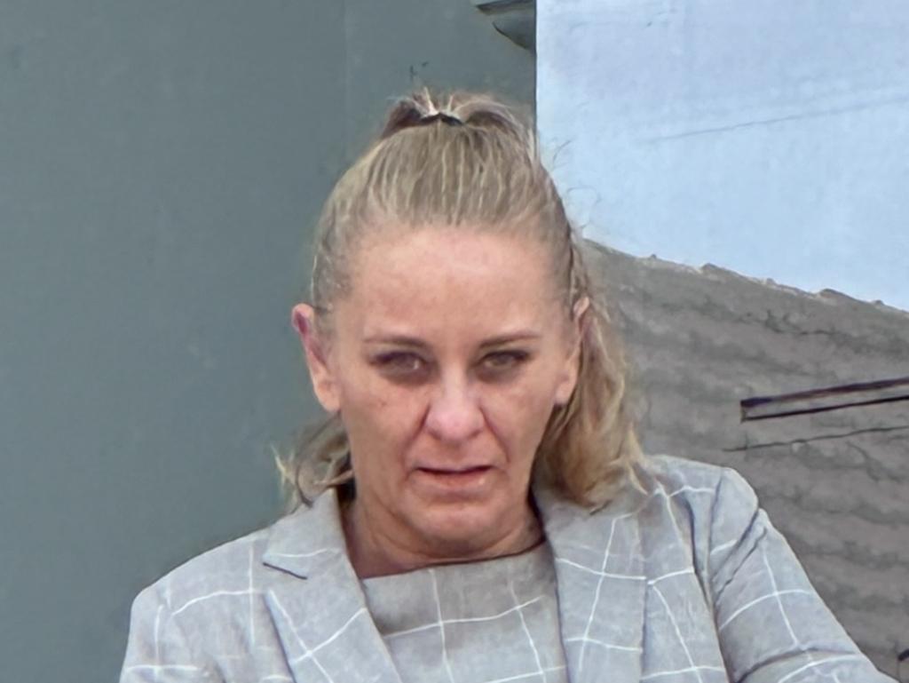 Leeanne Jade Hartigan, 47 leaving Rockhampton courthouse.