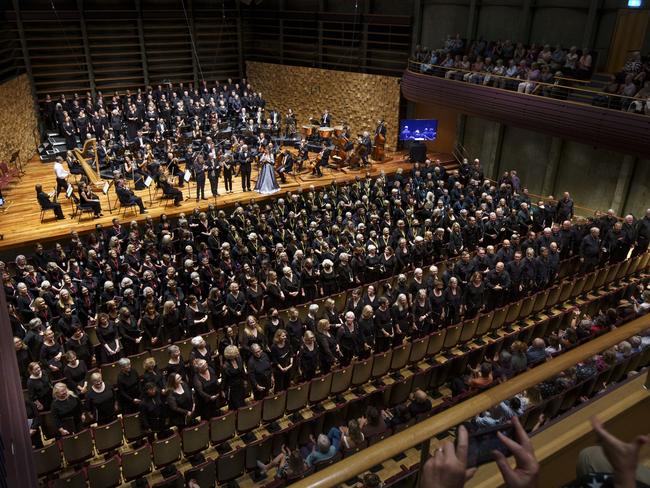 Matt Goddard says it is a privilege to perform with the Tasmanian Symphony Orchestra. Picture: Brad Harris