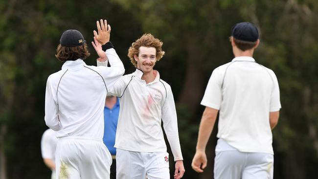 Maroochydore's Luke McInnes (centre). Picture: Patrick Woods