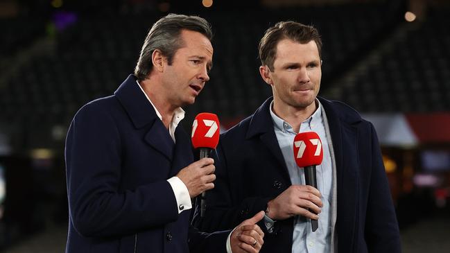 Hamish McLachlan and Patrick Dangerfield.