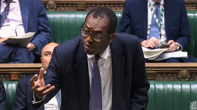 British Chancellor of the Exchequer Kwasi Kwarteng. Picture: AFP