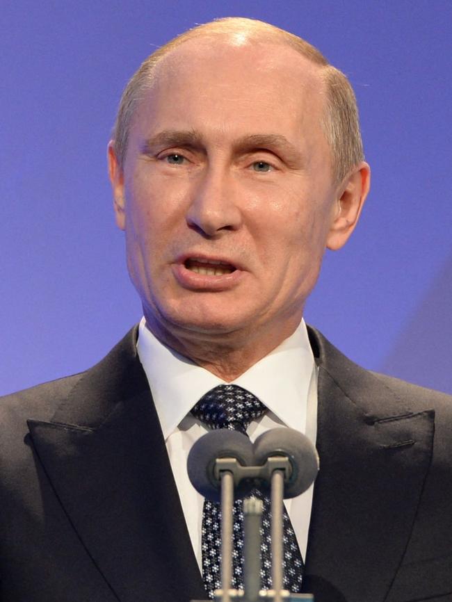 Russian President Vladimir Putin.