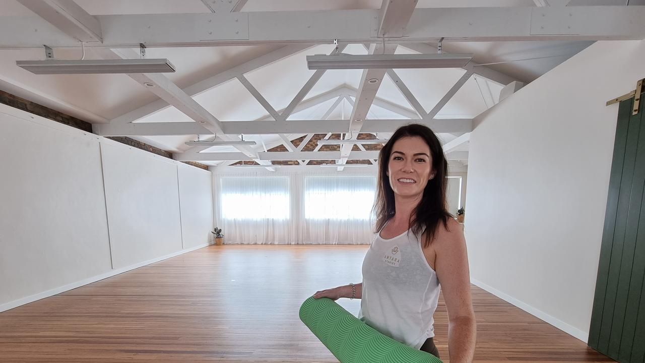 Amy Pattison feels humbled by the support her yoga studio has received from the Toowoomba public.