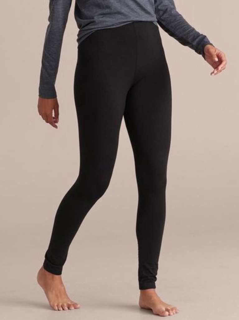 Target Wool Long John Leggings – Black. Picture: Catch.