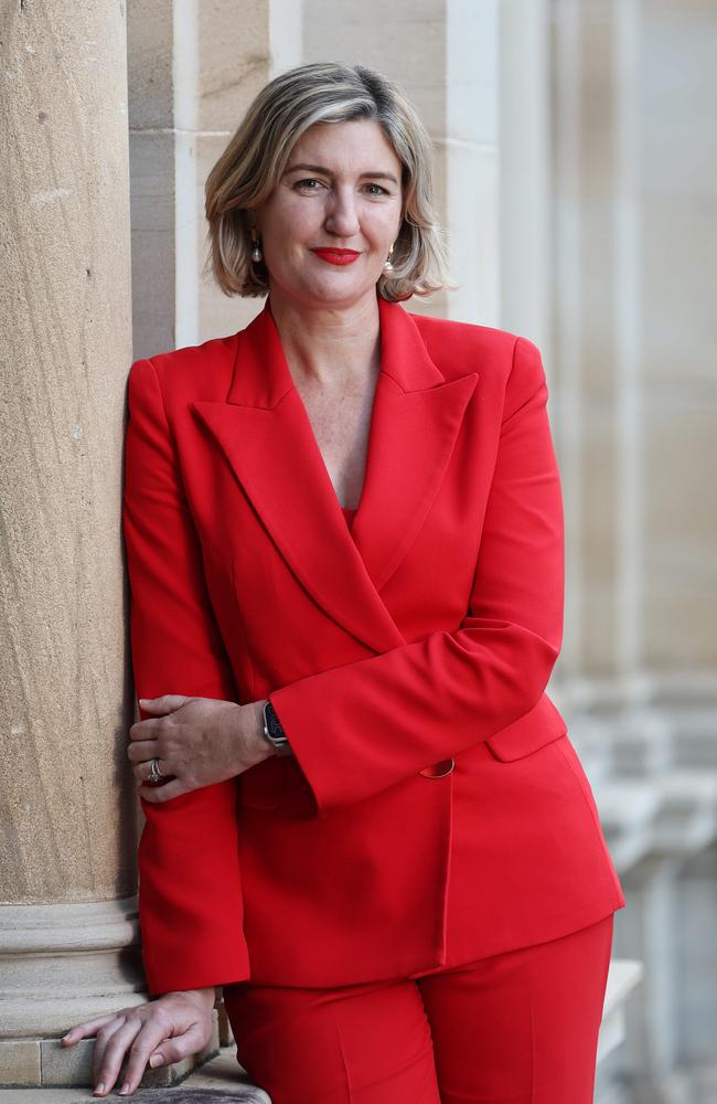 Health Minister Shannon Fentiman at Parliament House in Brisbane. A satellite hospital will be built on the Fraser Coast if Labor wins the October state election. The promise was made by Premier Steven Miles during a brief visit to the region on Monday. Picture: Tara Croser.