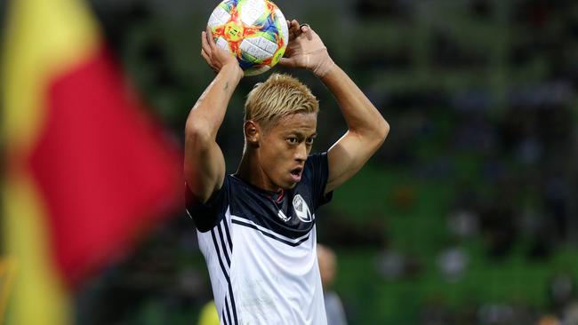 Keisuke Honda’s success isn’t all based on talent: Picture: AAP