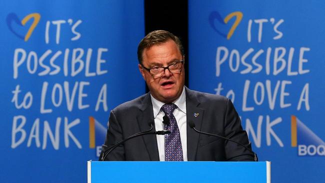 Bank of Queensland chief Jon Sutton. Picture: Peter Wallis