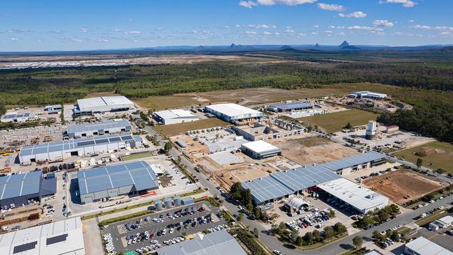 Sunshine Coast Industrial Park in Caloundra. Picture: Supplied