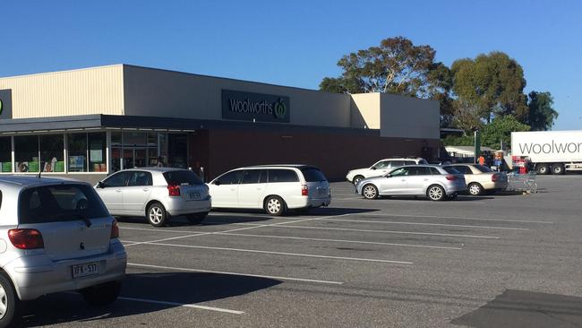 The current, single-storey supermarket at Brighton. Picture: Eugene Boisvert