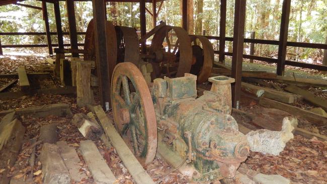 The disused sawmill at Currumbin Valley Photo by Bob Fairless