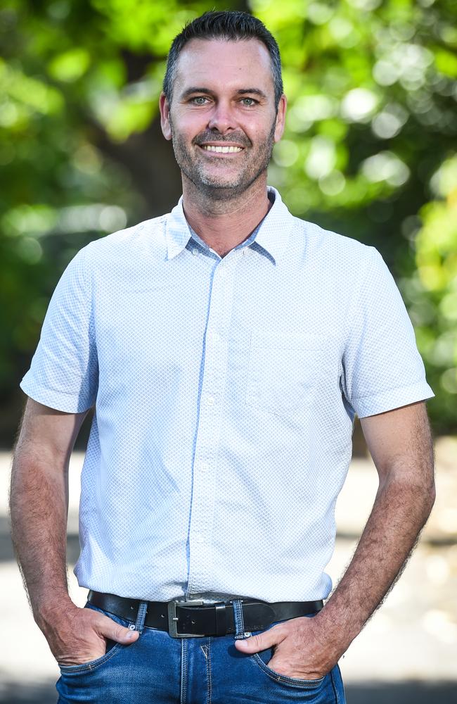 The interim Townsville MP. Adam Baillie said he had not yet seen the documentation and reasoning behind the former Labor Government’s decision to give a show-cause notice to Mayor Troy Thompson. Picture: Scott Radford-Chisholm