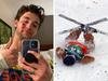 Star knocked out in horror skiing crash