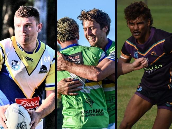 Players from the Murwillumbah Mustangs, Tweed Coast Raiders and Evans Head Bombers during the 2023 Northern Rivers Regional Rugby League (NRRRL) season. Picture: supplied