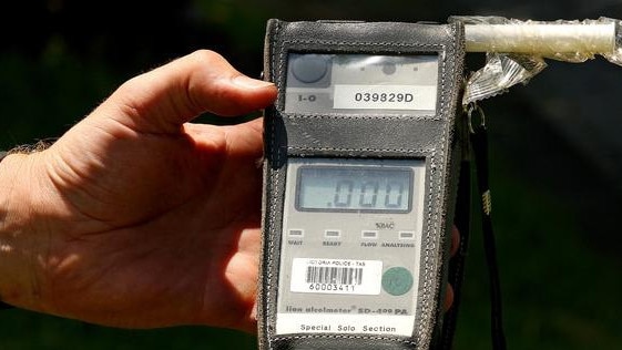 Police have accused a Rosebud driver of blowing more than six times the legal limit.