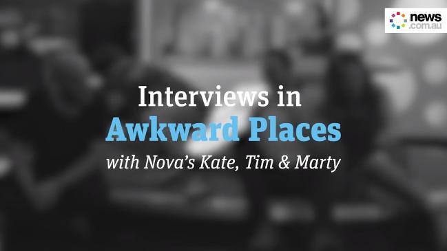 Interviews In Awkward Places: Kate, Tim & Marty