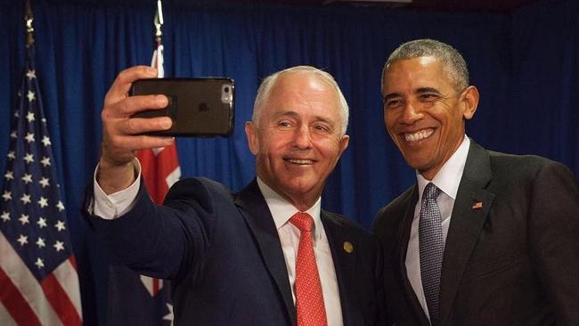 Malcolm Turnbull, pictured with US President Barack Obama, went Peru for dead-on-arrival trade talks, writes Terry McCrann.