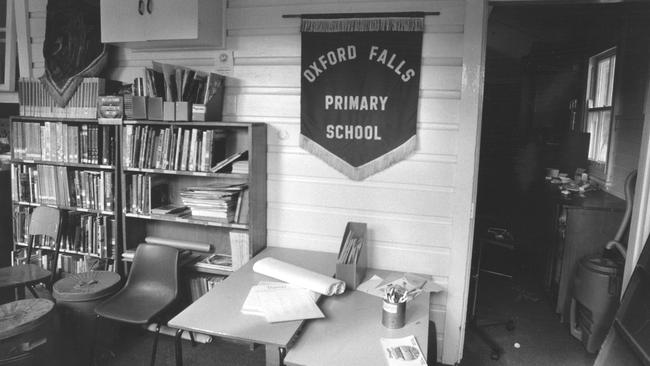 Oxford Falls Primary School in 1973