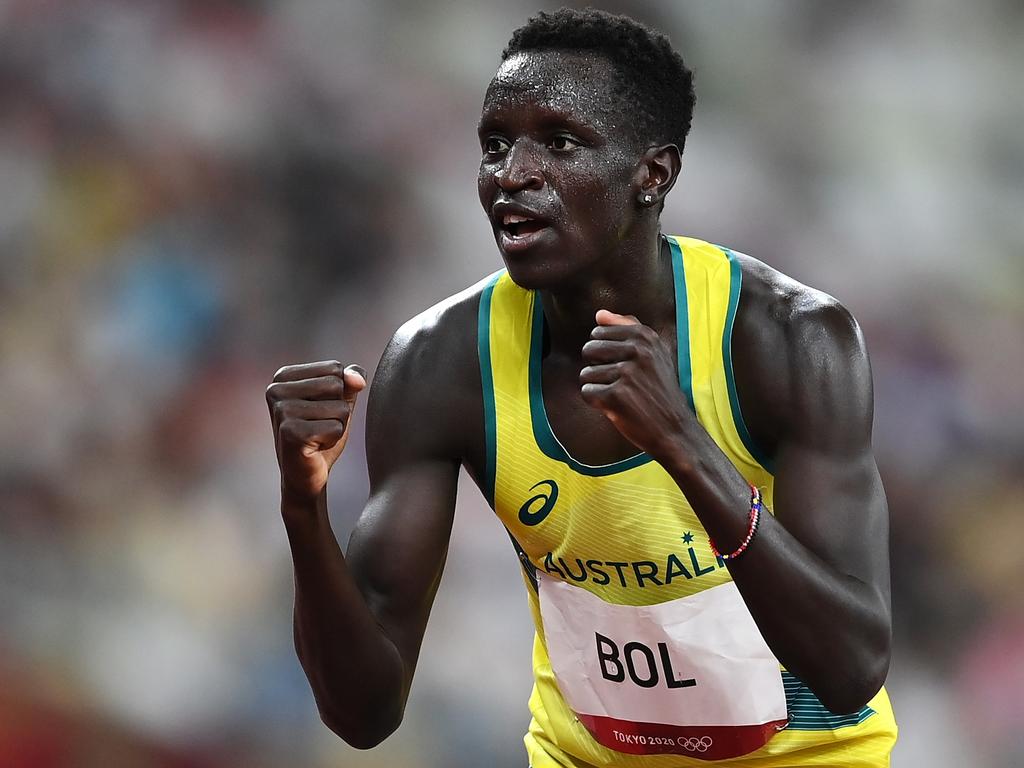 Peter Bol captured Australian hearts. Picture: Getty Images