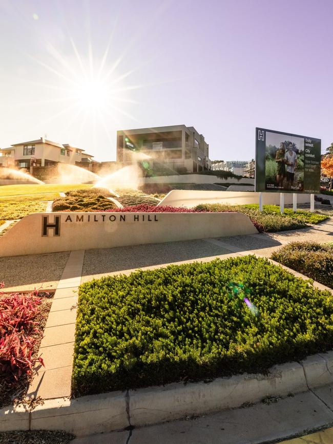 The Hamilton Hill housing development in Woodforde, in Adelaide's northeastern foothills.