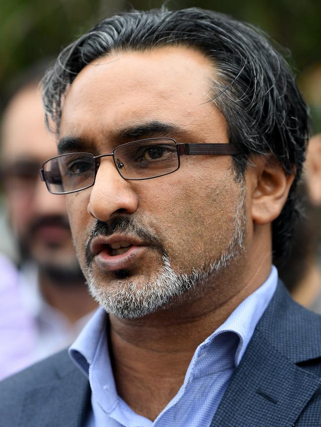 Australian National Imams Council spokesman Bilal Rauf. Picture: AAP