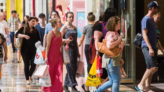 Customers at some shopping centres have to pay for parking. Picture: Paul Jeffers