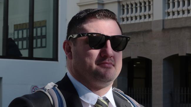 Primary teacher Keith Eshman gave evidence during his trial at Wollongong District Court on Monday. Picture: Dylan Arvela