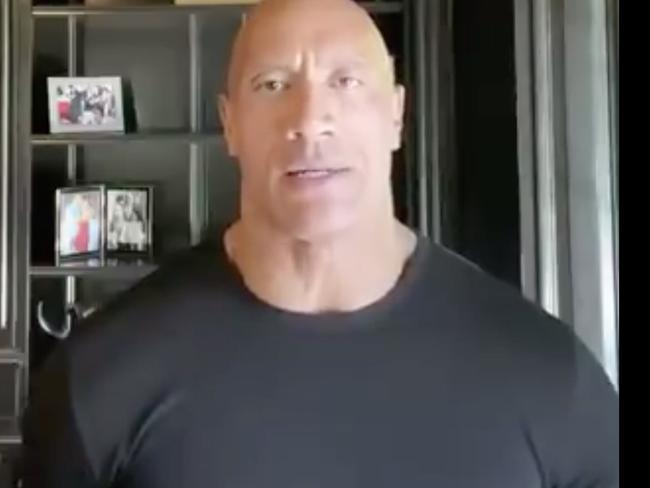 Dwayne Johnson's powerful plea to Donald Trump.