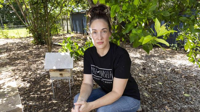 Sarah Hamilton says the past few years have been a challenge for native stingless beekeepers. Picture: Richard Walker