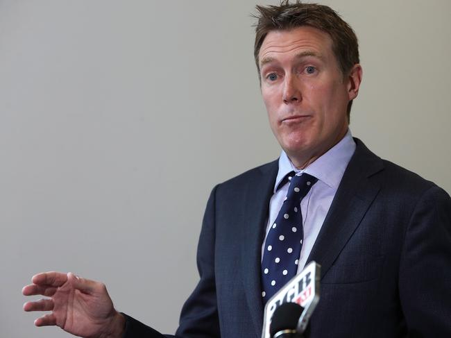 Attorney-General Christian Porter at Parliament House in Canberra.