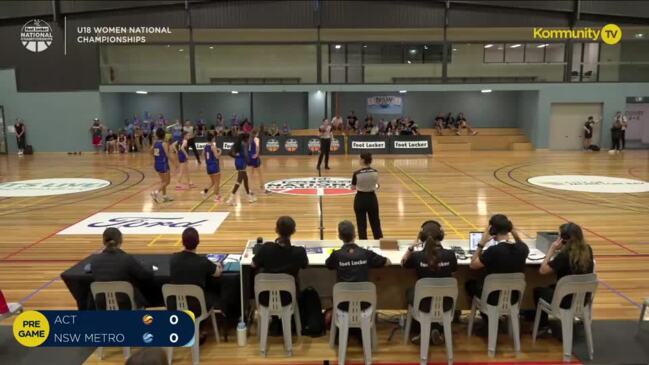 Replay: ACT v NSW Metro (U18 Women)—Basketball Australia Under-18 National Championships and Junior Wheelchair Championships Day 5