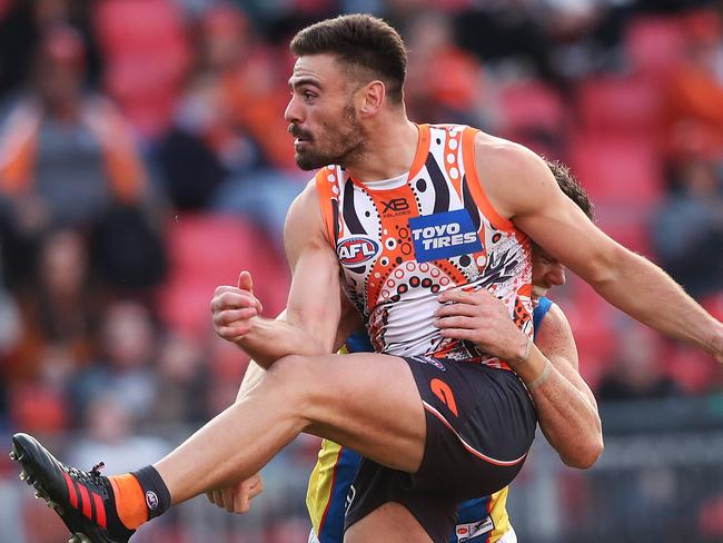 Hawthorn are among a number of clubs linked with Giants midfielder Stephen Coniglio Picture. Phil Hillyard