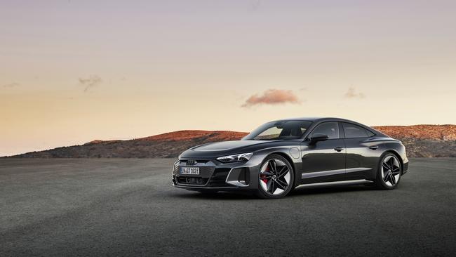 Instant power: Audi RS e-tron GT, at an asking price of more than $245,000