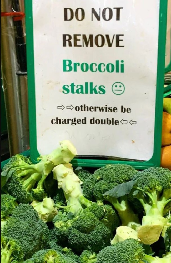 One green grocer introduced a bold way of stopping people doing this sneaky trick.