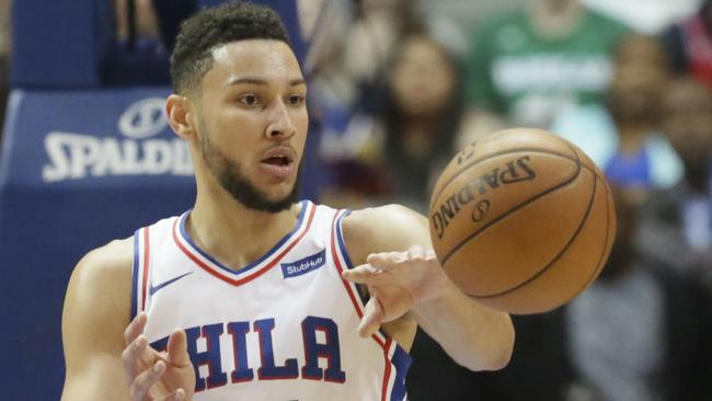 Philadelphia 76ers guard Ben Simmons.