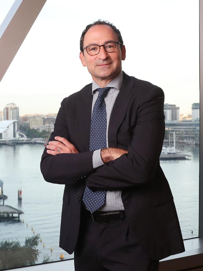 Blackstone global boss Jon Gray at Crown Resorts in Sydney. Picture: John Feder