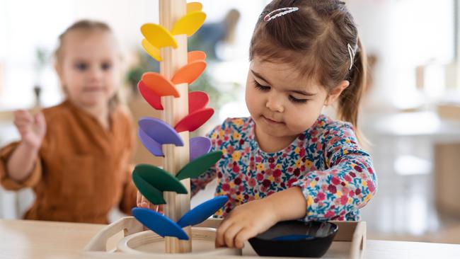 More Victorian kindergartens will be equipped with mobility tools, adjustable furniture and sensory equipment. Picture: Getty Images,