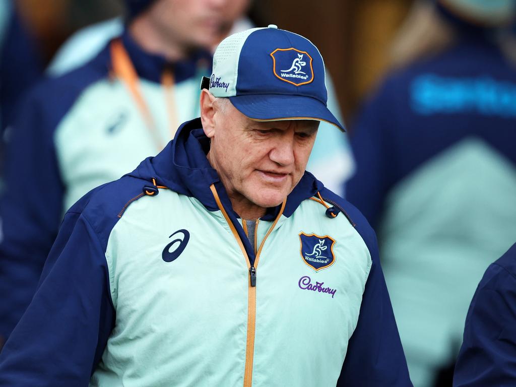 Family will dictate whether Joe Schmidt extends as Wallabies coach. Picture: Ian MacNicol/Getty Images