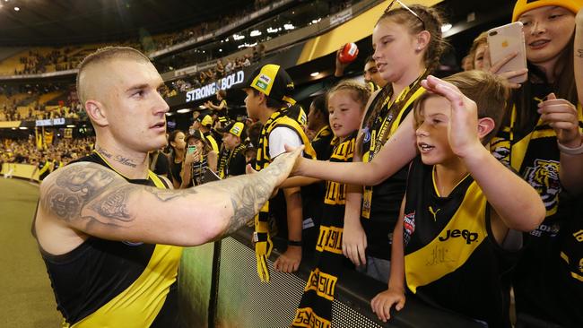 Richmond is still No.1 on the AFL membership ladder. Picture: Michael Klein