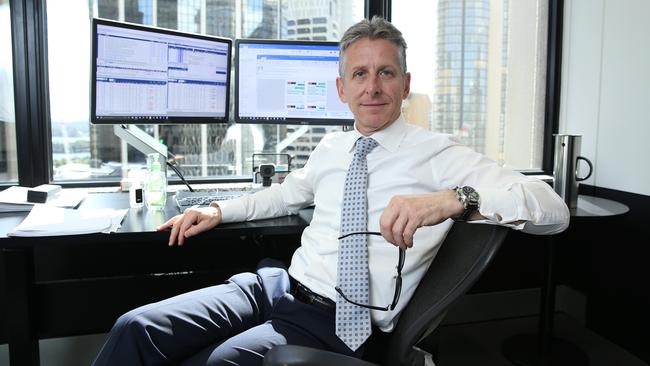 Dexus boss Darren Steinberg at their offices in Sydney. Picture: Britta Campion/The Australian