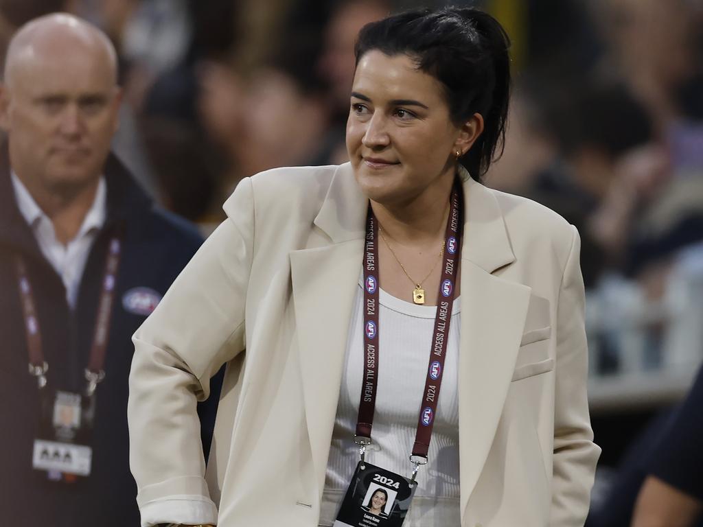 AFL’s footy boss Laura Kane. Picture: Michael Klein