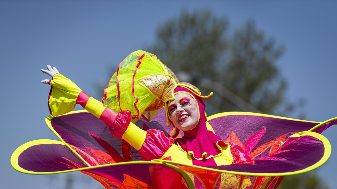 Grand Central Floral Parade of the Carnival of Flowers, Saturday, September 21, 2024. Picture: Kevin Farmer