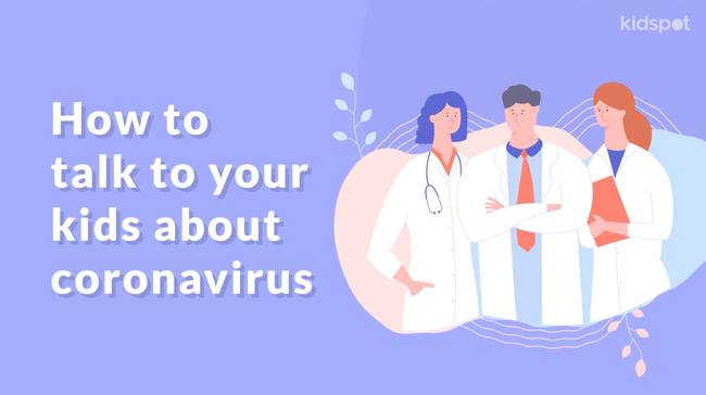 Kidspot - How to talk to your kids about coronavirus